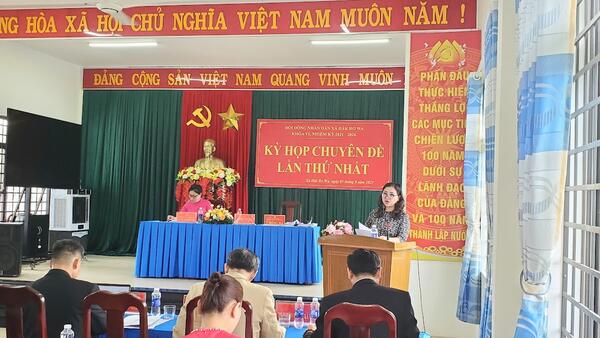 Kỳ họp chuyên đề, Hội đồng nhân dân xã Đăk Rơ Wa khóa VI, nhiệm kỳ 2021 – 2026